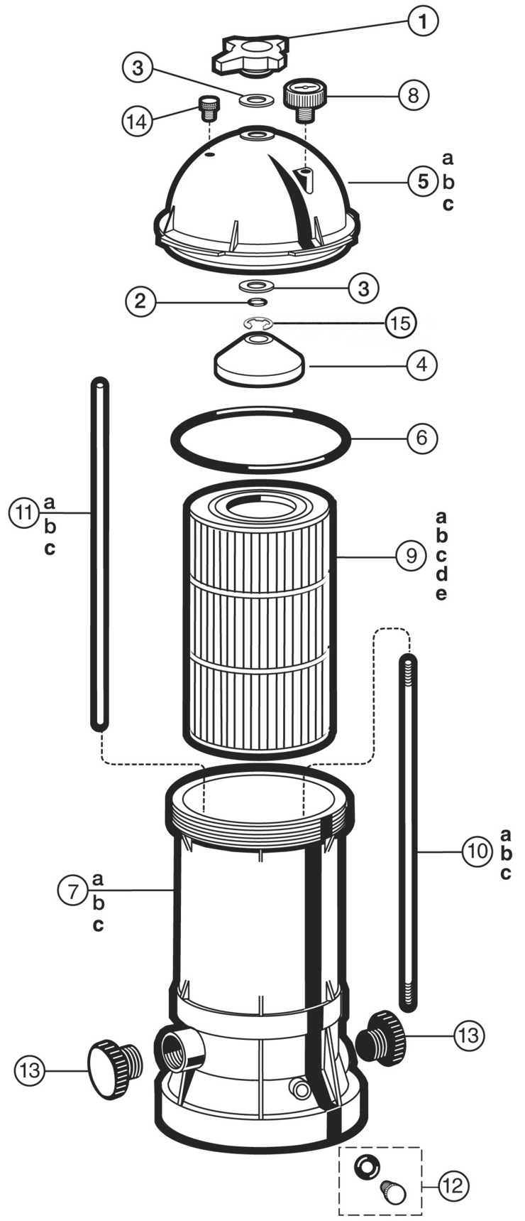 Hayward StarClear-Plus replacement parts