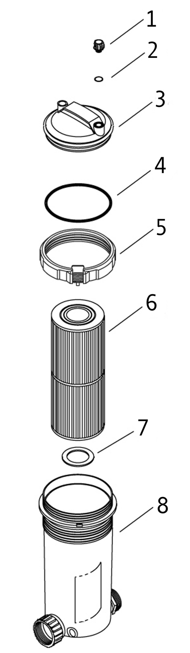 Waterway TWM-Cartridge-Filter-Packs replacement parts