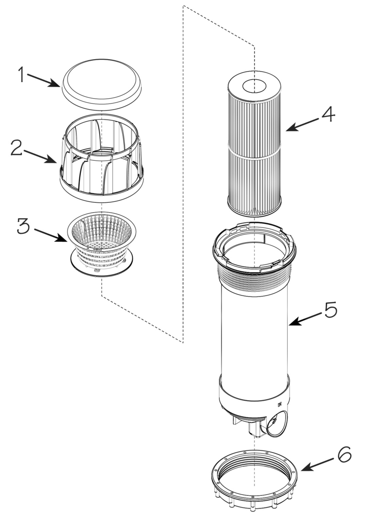 Waterway Ultra-Skim-Filter replacement parts