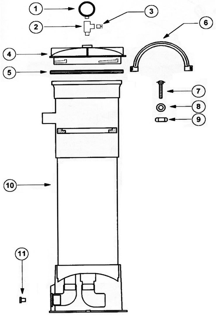 Waterco / Baker Hydro UltraMesh-Bag-Series-Parts replacement parts