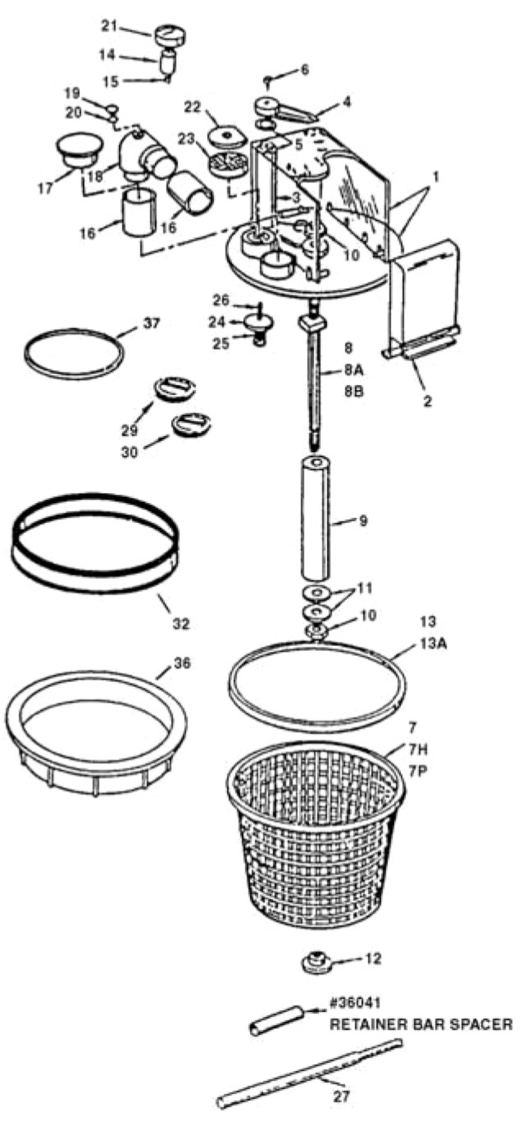 Pentair VacMate replacement parts