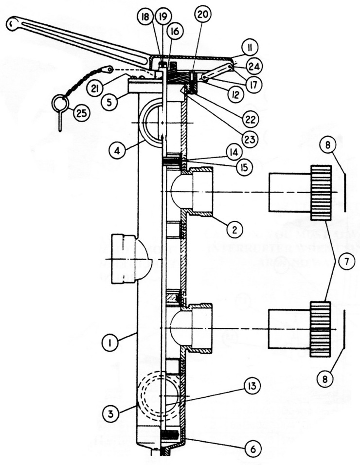 Waterco / Baker Hydro Vertilever-PushPull-Valve-Parts replacement parts