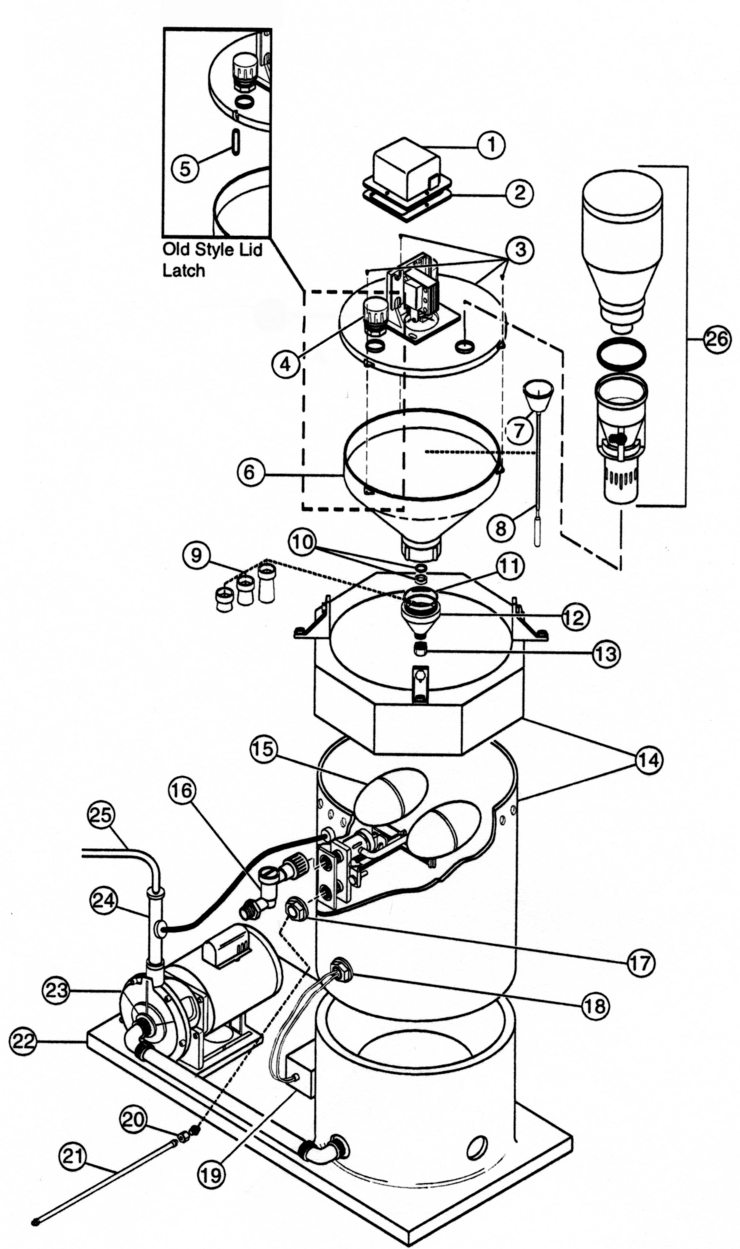 Polaris Watermatic-Feeder replacement parts