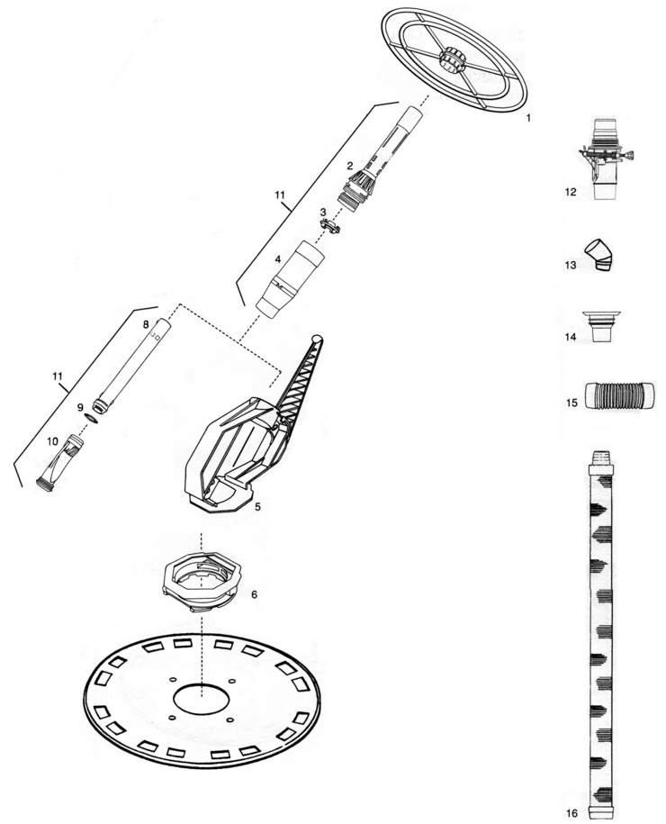 Zodiac Zodiac-1500 replacement parts