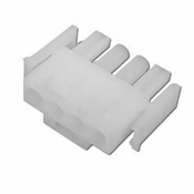 Amp Plug 4 Pin Male Plastic White - Item 1-480702-0