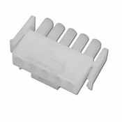 Amp Plug 5" Pin Male Plastic White - Item 1-480763
