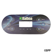 Spa Side Overlay Balboa VL6" 00S 6" BTN LCD (For 5" 45" 48) 7Oval - Item 11774BAL