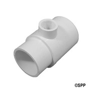 Fitting PVC Adapter Tee Waterway 2S x 2Spg x 3/4" FPT - Item 413-2130