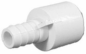 Fitting PVC Barbed Adapter Waterway 1/2" Spg x 3/8" RB - Item 425-0210