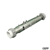 Heater Assembly Cal Spa Swadged Flo-Thru 5" .5" Kw 240V 2 x 15" .75" L - Item 48-3300-10-021H