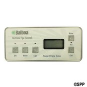 Spa Side Control EleCenteronic Balboa Standard Dig (Old Style) 5" BTN LCD - Item 50798