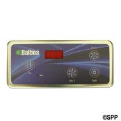 Spa Side Control EleCenteronic Balboa VL404 Dig Duplex 4BTN LED 7'Cbl - Item 51248