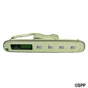 Spa Side Control EleCenteronic (Leisure BWaterway) S2 4 BTN LCD 7'Cbl - Item 52254
