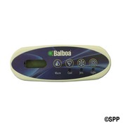Spa Side Control EleCenteronic Balboa Mini Ovl Ht Jckt 4BTN LCD 7'Cbl - Item 53238