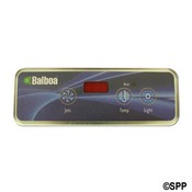 Spa Side Control EleCenteronic Balboa VL403 Lt Duplex 3BTN LED 7'Cbl - Item 54105