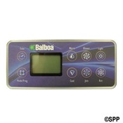 Spa Side Control EleCenteronic Balboa Serial Dlx (MIllenium) 8BTN LCD - Item 54128