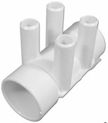 Manifold PVC Waterway (ShurGrip) 1.5" S x 1.5" S x (4) 3/4" SB - Item 672-4140