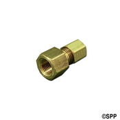 Brass Fitting Heater 1/8" FPT x 3/16" Compression - Item CF-31618