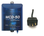 DEL Ozone MCD-50 High-Output Spa Ozone Generator 1,000 Gallons 120V-240V Mini ... - Item MCD-50U-14