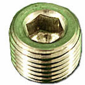 Socket Plug Hex 1/8" -27 304SS - Item RME-4452K541