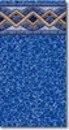 15x30 Oval Heavy Gauge Liberty Beaded Pool Liner 52" Wall NL370131