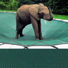 Loop-Loc - 12 x 24 Green Ultra-Loc III Solid Rectangle w/ Mesh Drain Panels Safety Cover for Inground Pools Item #LLS1001