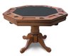 Antique Dark Oak Poker Table  Item #NG2351T