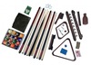 Deluxe Billiards Accessory Play Kit with Mahogany Finish Item #NG2540M