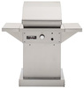 TEC Patio FR 26&quot; Infrared Propane Gas Grill with Stainless Steel Pedestal &amp; Side Shelves Item #PFR1LPPEDS