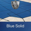 20 x 40 Rectangle with 4 x 8 Right Steps Arctic Armor Ultra-Light Solid Pool Cover in Blue 20 Year Item #WS2191B