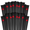 1' x 10' Double Chamber Black Water Tube Heavy Duty Pack of 10 Item #WTB-70-1014-10