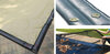 12 x 24 Inground Winter Pool Cover plus 8 Water Tubes and Leaf Guard 20 Year Black/Tan Rectangle Item #WC-IG-101001-WT-LG