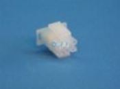 Amp Plug 6" Pin Male Matrix Plastic White - Item 1-480704