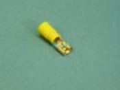 Wire Terminals .25" 0 Spade 12-10 Gau Yellow (25" Pk)  - Item 12-10