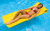 Swimline SofSkin Floating Mattress Yellow - Item 12015