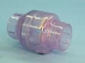 Valve Assembly FloCon (In Line Check) Swing 2S x 2S Clear - Item 1520C-20