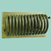 Heater Element Sq Flange (6" -1/4" x 11) Ramco/D-1"4kW 240V  - Item 2-05-0144