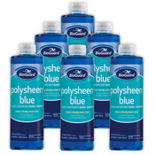 BioGuard Polysheen Blue Water Clarifier For Swimming Pools 32 oz - 6 Pack - Item 23721-6