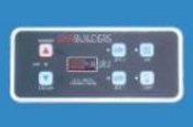 Spa Side Control EleCenteronic LX-15" 5" BTN LED 6" 'Cbl Phone Plug - Item 3-00-0190