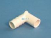 Fitting PVC 90 Degree Barbed Ell Waterway 1/2" Spg x 3/4" RB - Item 411-3500