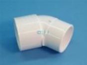 Fitting PVC 45" Degree Street Ell Waterway 2S x 2Spg - Item 411-5030