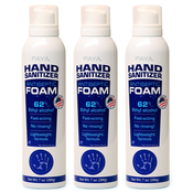 Paya Hand Sanitizer Antiseptic Foam 7 oz - 3 Pack - Item 41801PAY-3
