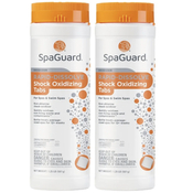 SpaGuard Rapid-Dissolve Chlorine Oxidizer Tabs Tabs - 1.25 lbs- 2 Pack - Item 42664-2