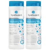 SpaGuard Rapid-Dissolve Chlorine Tabs - 1.25 lbs- 2 Pack - Item 42665-2