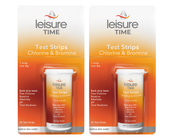 Leisure Time Test Strips for Chlorine and Bromine Qty: 50 (2 Pack) - Item 45006A-2