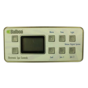 Spa Side Control EleCenteronic Balboa Serial Dlx (O/S) 8BTN LCD 7'Cbl - Item 51226