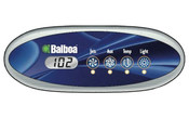 Spa Side Control EleCenteronic Balboa ML240 Oval 4 BTN LCD 7'Cbl with  - Item 53683
