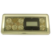 Spa Side Control EleCenteronic Balboa Serial Standard 7BTN LCD No Overlay - Item 54112