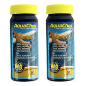 AquaChek Select 7-in-1 Test Strips for Chlorine and Bromine Refill Qty: 50 (2 ... - Item 541640-2