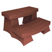 Sure Step II Spa Steps - Dark Redwood - Item 6130407